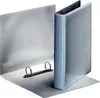 An open binder with two rings is shown against a white background. The binder is partially open, revealing the inside mechanism and the inner cover. The spine of the binder is visible on the right side. Náhľad obrázku produktu