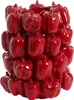 Vase rouge en céramique raffiné Light & Living Bellpepper Voir les images du produit 2