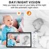 Feegar Babyphone mit Kamera Baby Monitor 5-Zoll 720P HD Produktbild-Vorschau 8
