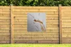 Gartenposter - 200x100 cm - Marienkäferblatt schwarzer Produktbild-Vorschau 3