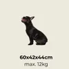 CADOCA Transportkooi, rood, voor honden en katten Productafbeelding-voorbeeld 19