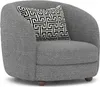 Modern Möbel Sessel Polstersitz Designer Einrichtung Produktbild-Vorschau 1