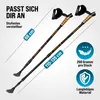 SPORTANA® Wanderstöcke Teleskop Aufsätze Gummipuffer Nordic Produktbild-Vorschau 4