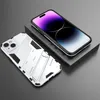 Armor Hülle für iPhone 14, Hybrid PC TPU Bumper Stoßfestes Produktbild-Vorschau 6