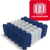 Matratze 140x200 cm GINASO 7 Zonen H3 H4 Taschenfederkern Produktbild-Vorschau 5