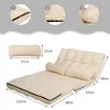 Diagrams showing dimensions and a folded sofa. Podgląd zdjęcia produktu