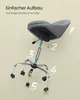 SONGMICS Homeoffice-Stuhl, Schminkstuhl aus Fleece, Produktbild-Vorschau 3