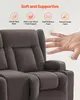 VEVOR Loveseat elektrické polohovateľné kreslo s funkciou Náhľad obrázku produktu 5