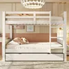 Flieks Etagenbett 90x200cm mit Ausziehbett 90x190cm, Kinder Produktbild-Vorschau 2