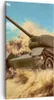 Bild auf Leinwand - Leinwandbild - Panzer Poligon Feld - Produktbild-Vorschau 1
