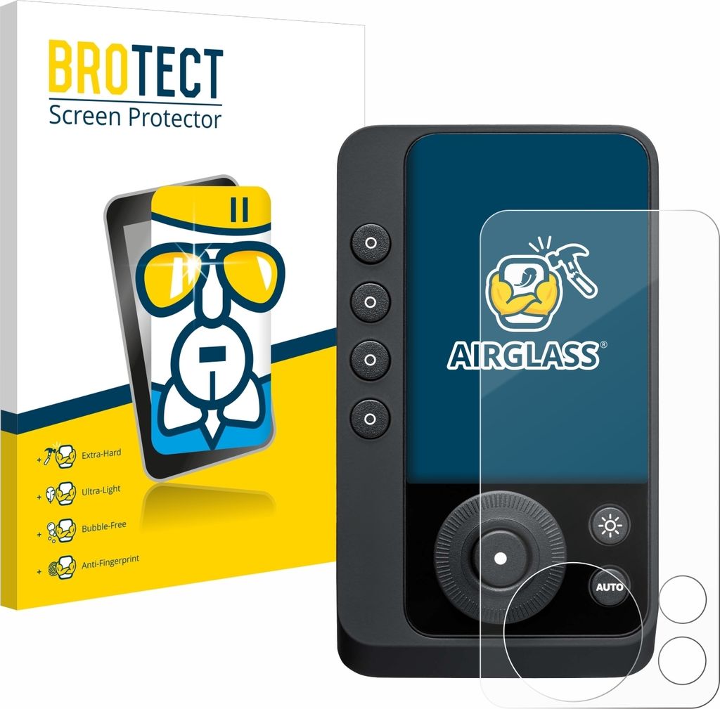 BROTECT Schutzglas für Profoto Connect Pro Schutzfolie Panzer Folie Glas Display Schutz klar