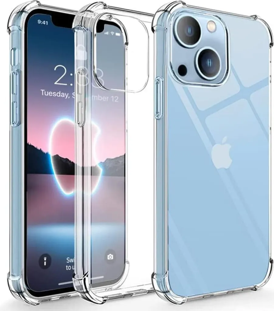 Coque iPhone 14 transparente antichoc et résistante - Protection dos nu