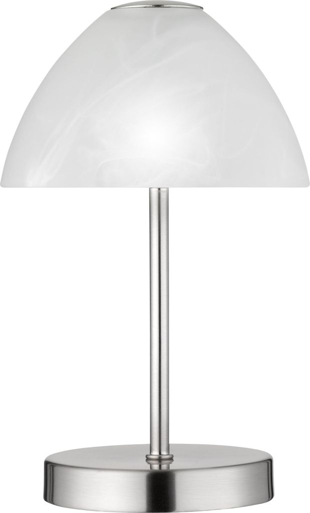 Lampada da tavolo a LED QUEEN bianco-argento 2,5 W, bianco Immagine del prodotto 