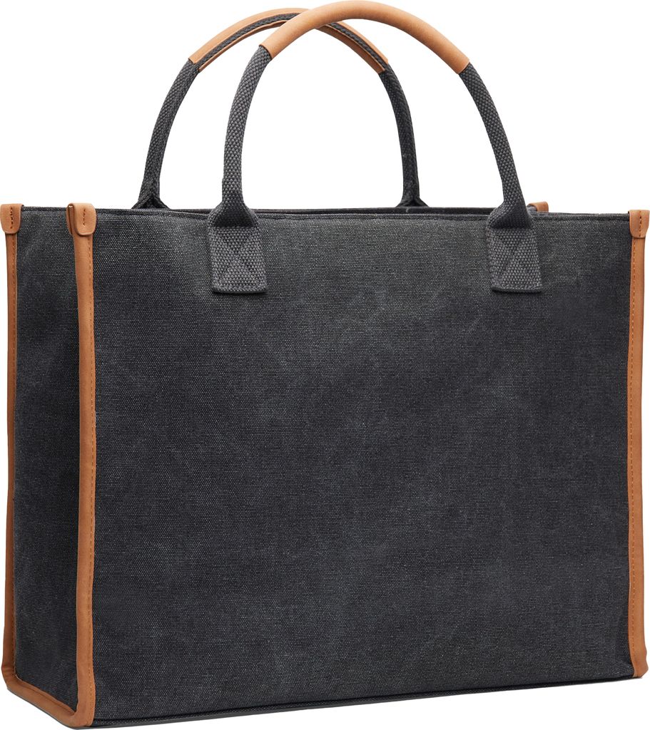 Vinga - Einkaufstasche "Bosler", Recyceltes Zelttuch XD722 (Einheitsgröße) (Schwarz)