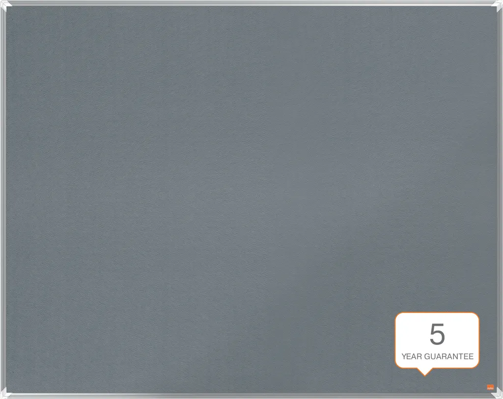 Tableau d'affichage pour bureau Nobo Premium Plus feutre 120x150cm