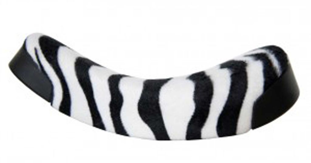 Sattel QU-AX Kinder für Einrad ohne Griff, zebra