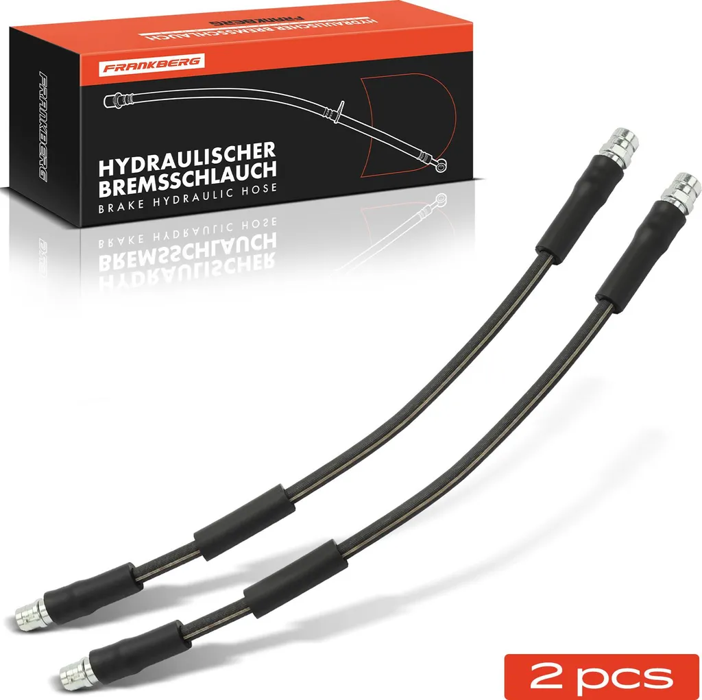 Flexible de frein flexible 2 pièces pour essieu avant VW Phaeton Audi A8