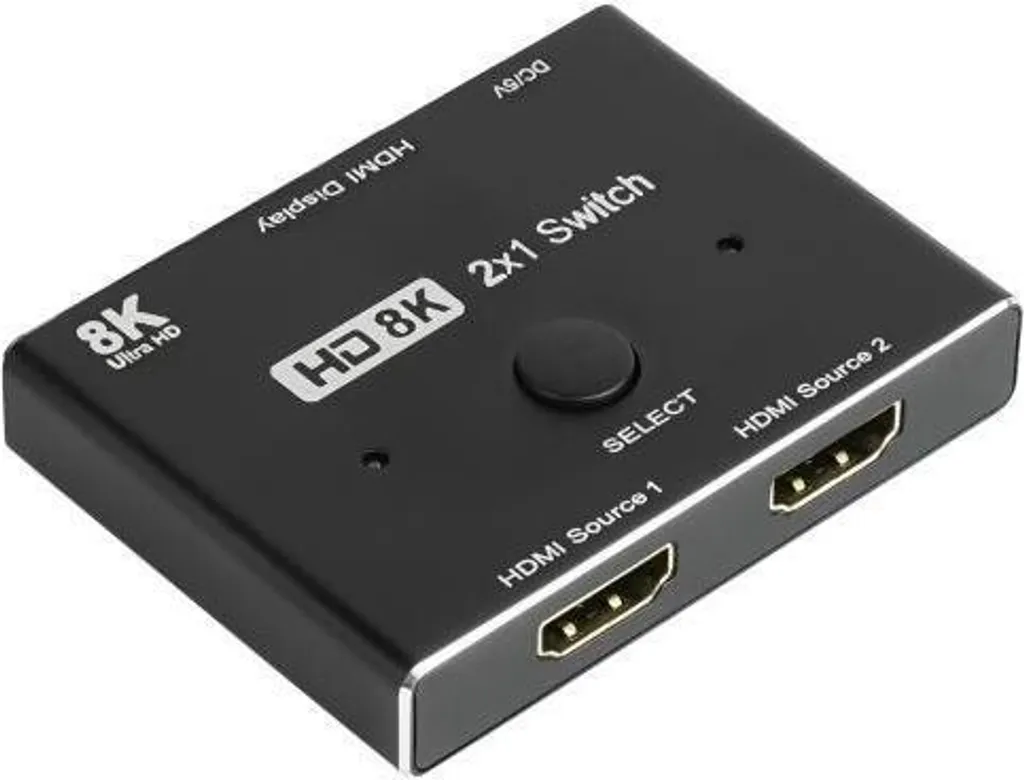 Switch HDMI 2.1 Good Connections 2 ports bidirectionnel 8K@30Hz Ultra