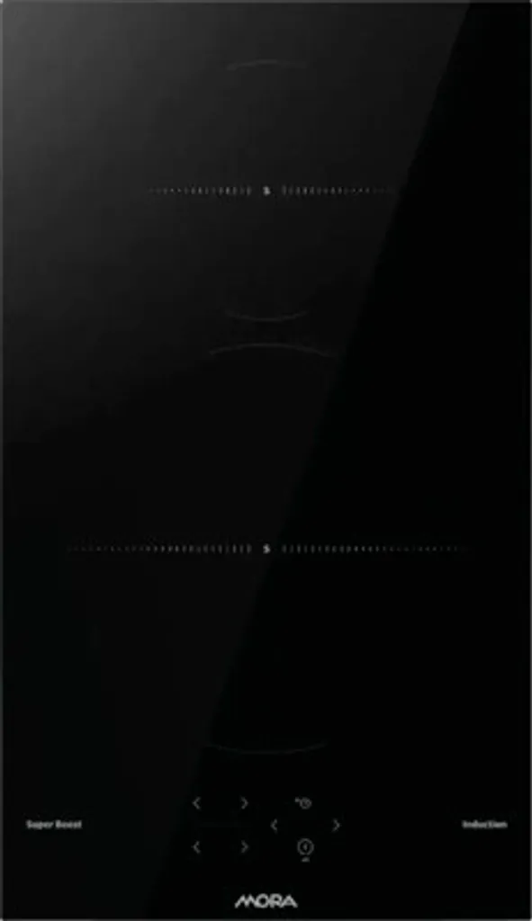 MORA VDIT 33D C Plaque de Cuisson à Induction Noire avec 2 Foyers