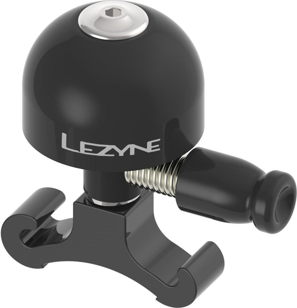Lezyne Classic Brass Small All Black Fahrradklingel