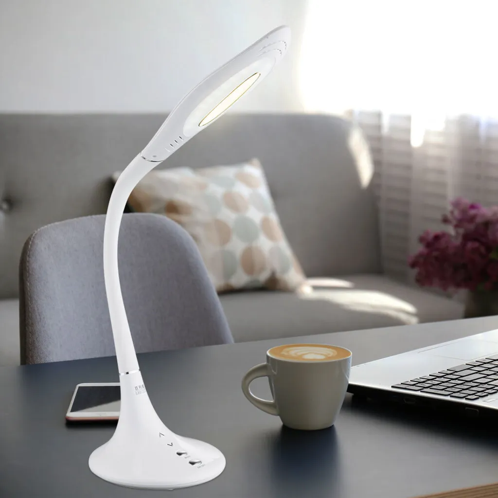 Éclairage d'appoint LED en métal chromé pour lecture et table de nuit - 11