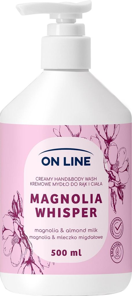 On Line Mydło w Płynie 2w1 Magnolia Whisper 500 ml