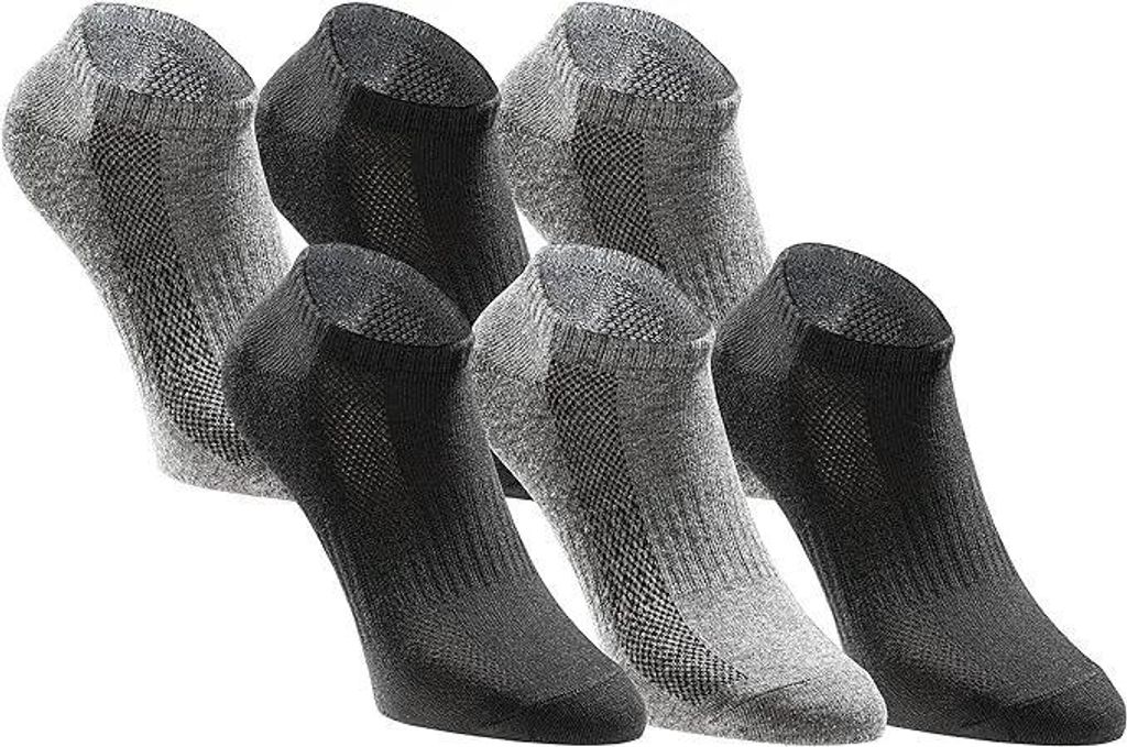 Tastiq Premium 6 Paar - Herren Socken aus Baumwolle, Kurze Männer Sneakersocken, 43-46