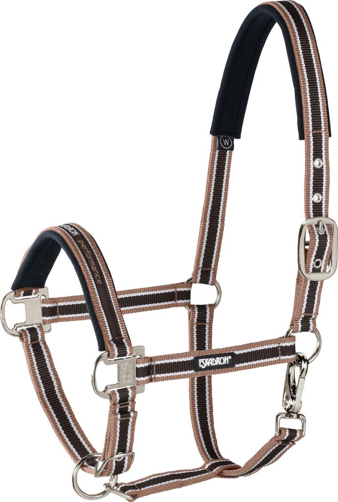 Eskadron Halfter Pin Buckle Basic Racinggreen Shetty