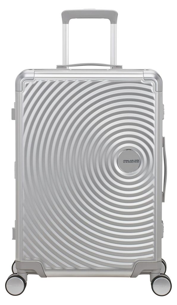 American Tourister SOUNDBOX ALU SPINNER 68/25 TSA SILVER