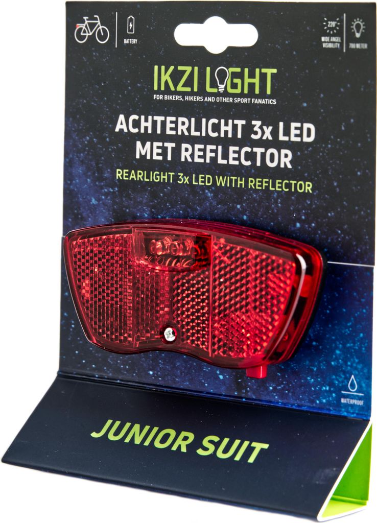 Ikzi Light Heck -Licht -Träger Junior 3xled