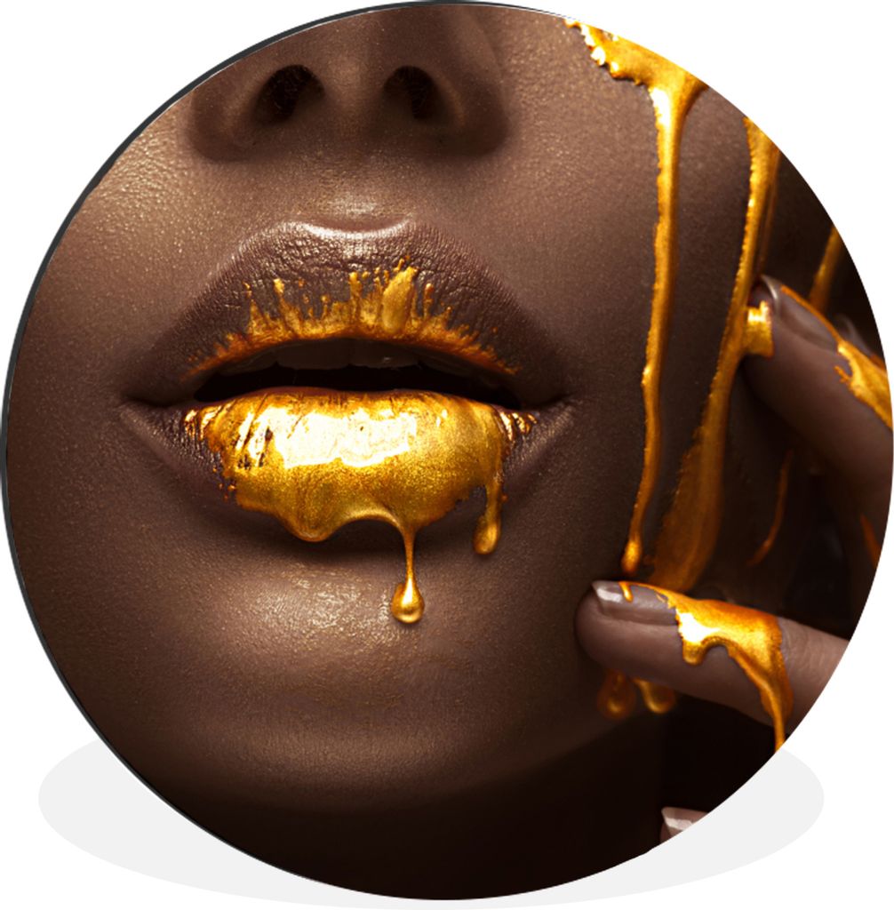 MuchoWow - Wand Kreis - Wandbild - Schlafzimmer - Aluminium Bild - Kinderzimmer - Wohnzimmer Dekoration - Wandschmuck