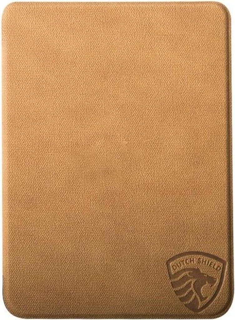 Dutch Shield - Slimfit Case Hülle für das Tolino Shine 4 Ebook - Klapphülle Ereader Schutzhülle Cover Braun