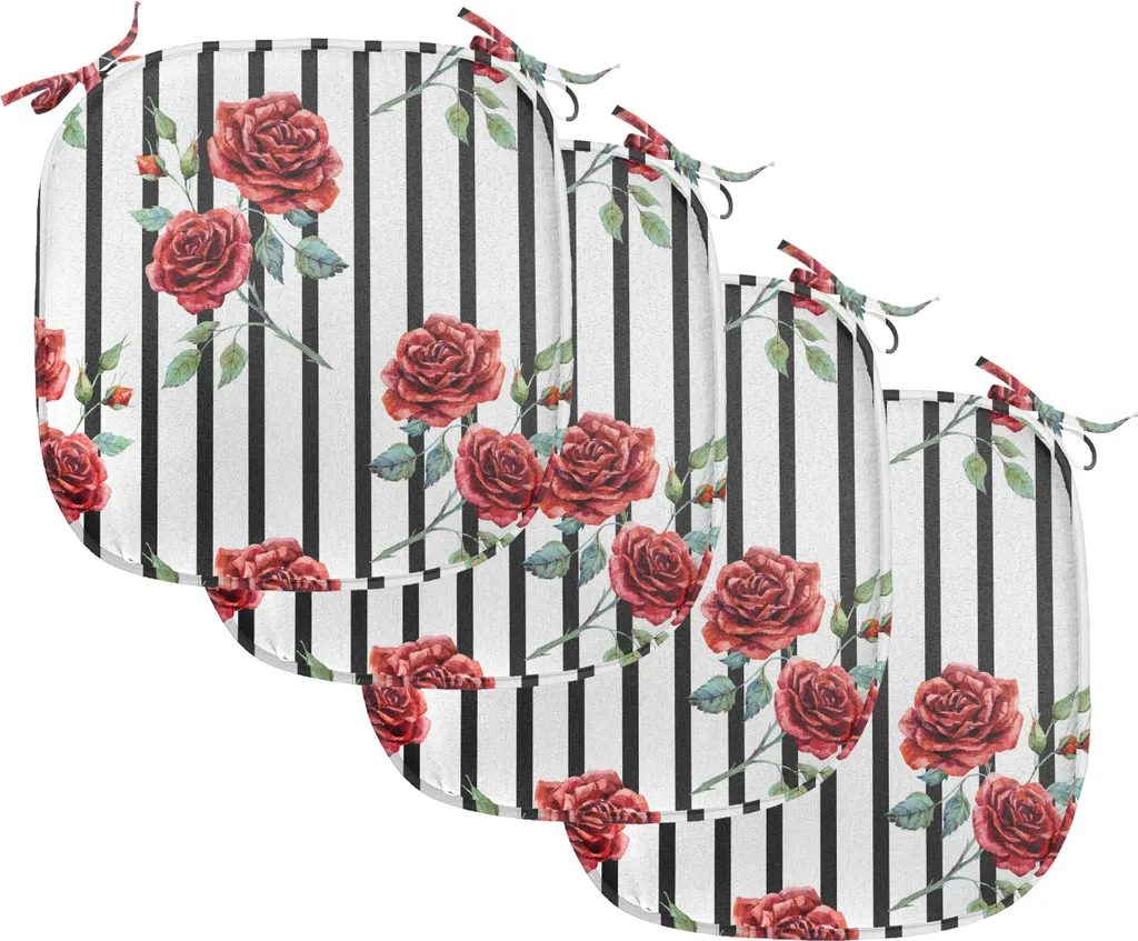 Cuscini Rosa Valentino ABAKUHAUS Set 4 per San Valentino 40x40