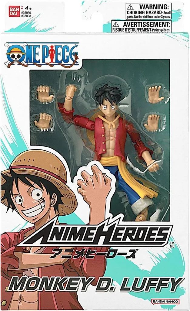Monkey D. Luffy Figurine One Piece 16 cm Anime Heroes Hautement Détaillée