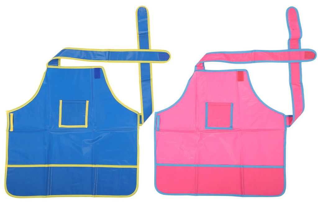 2er-Set Kinder-Malschürzen, wasserdichte Malkittel, Produktbild 