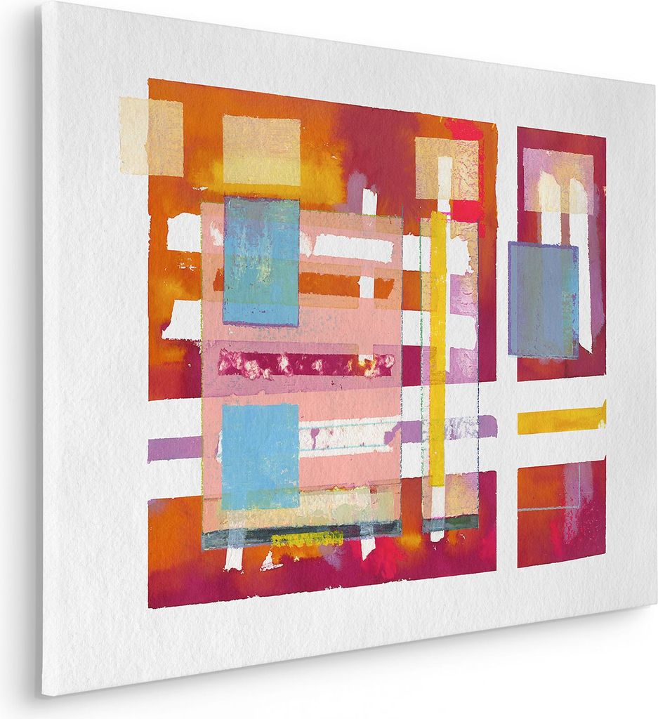 Keilrahmenbild - Geometric Style - Größe 60 x 90 cm
