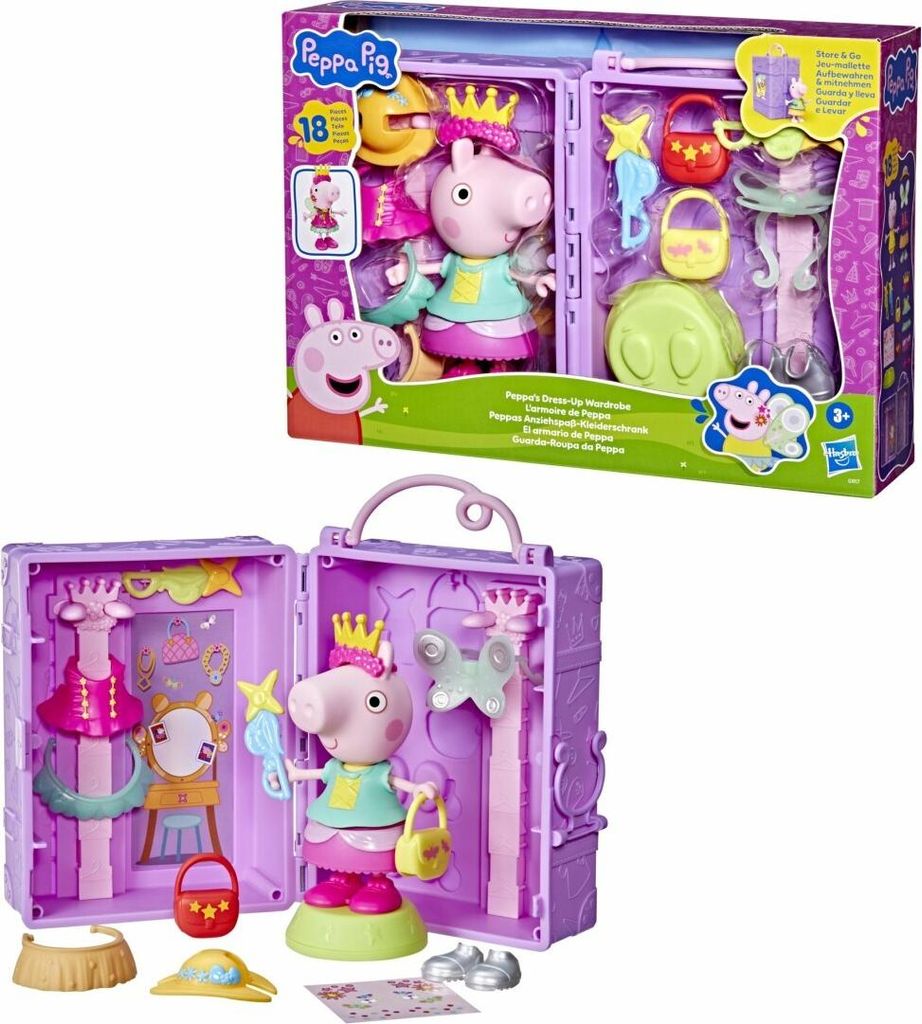 Hasbro PEP Peppas Dress Up Wardrobe Immagine del prodotto 
