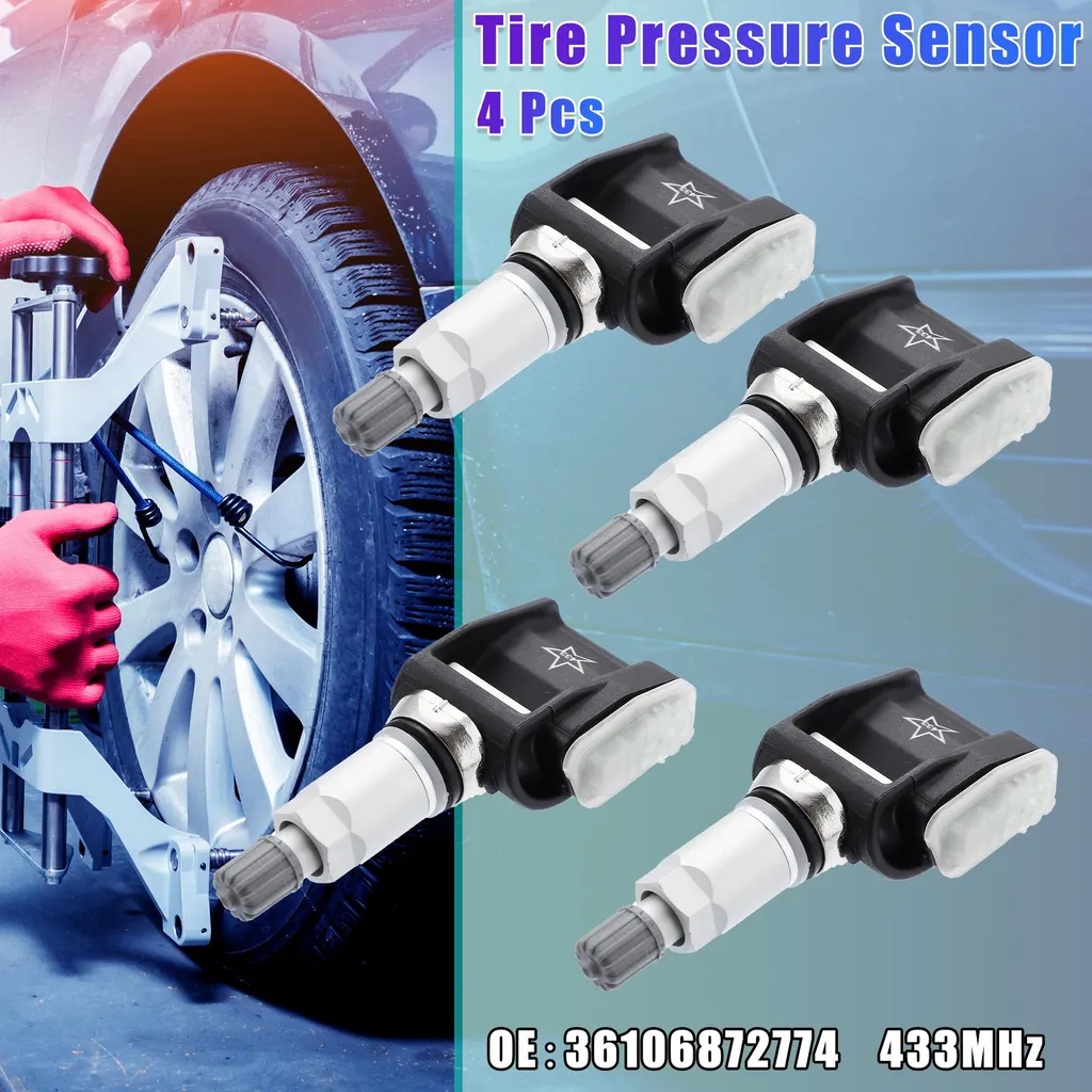 Capteur de Pression des Pneus 36106872774 TPMS 433MHz pour BMW X5 X6 M5