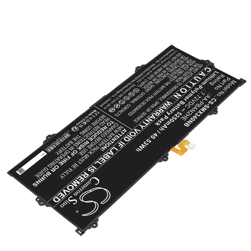 Batterie Li-Polymer 7.7V pour Samsung Galaxy Book Go série XE340XDA-KA1