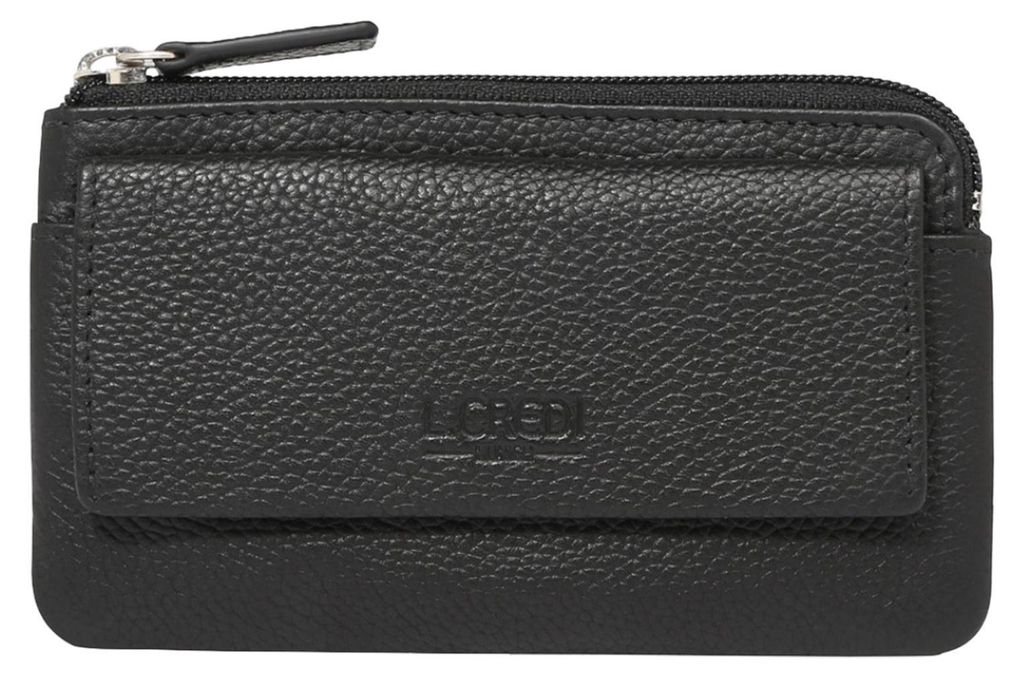 L.CREDI Leder Schlüsselmäppchen Clara Key Case Black Produktbild 