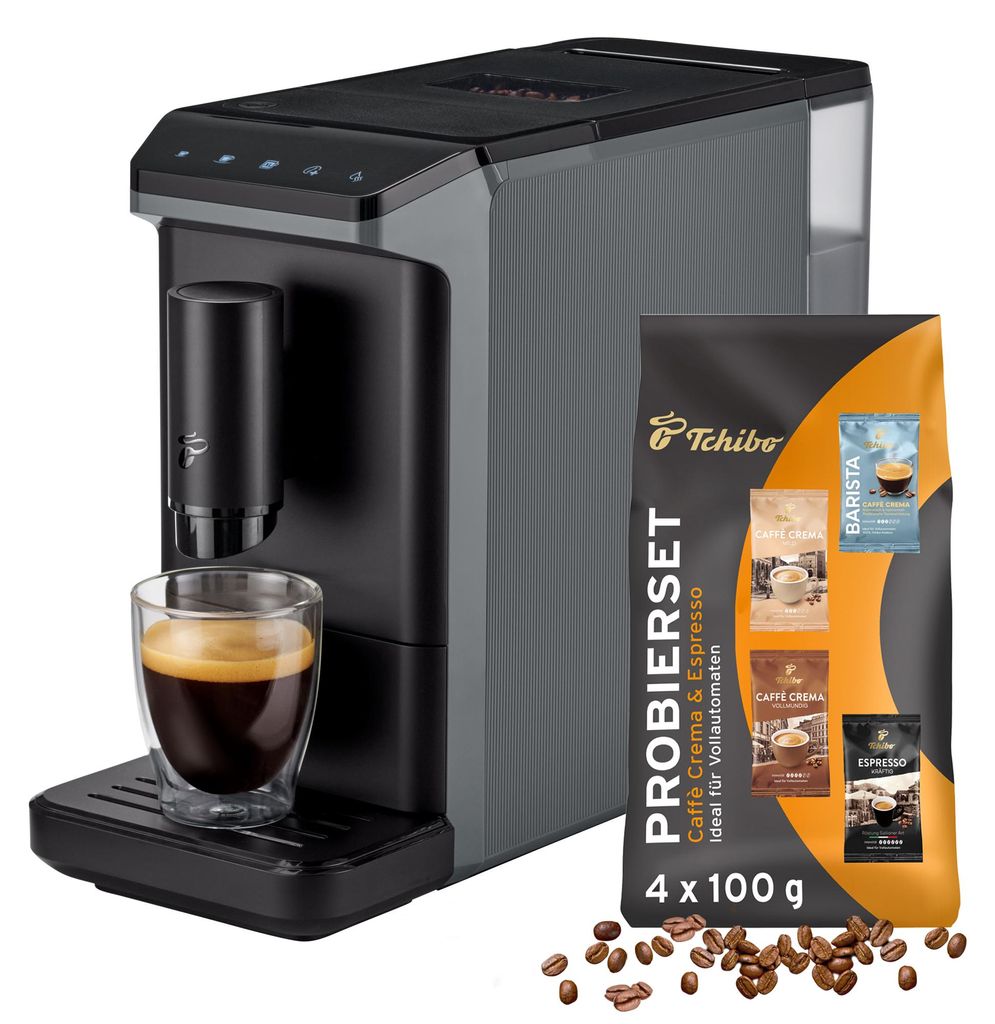 Tchibo Kaffeevollautomat Esperto mini für Caffè Crema und Produktbild 
