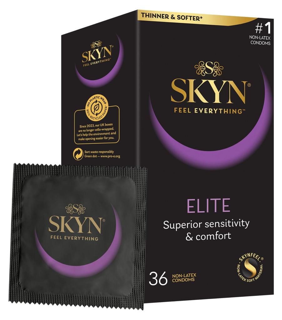 SKYN Elite SKYNFEEL Kondome – ultradünn, weich, gerade Produktbild 