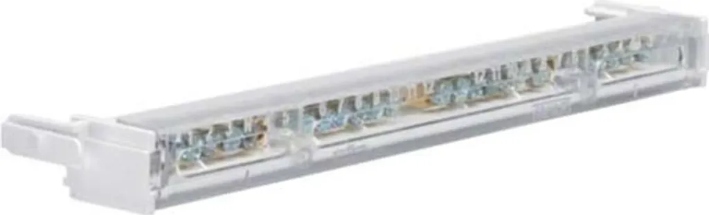 Bornier de Répartition Hager KM13A 2x13 Connexions pour Tableau Électrique
