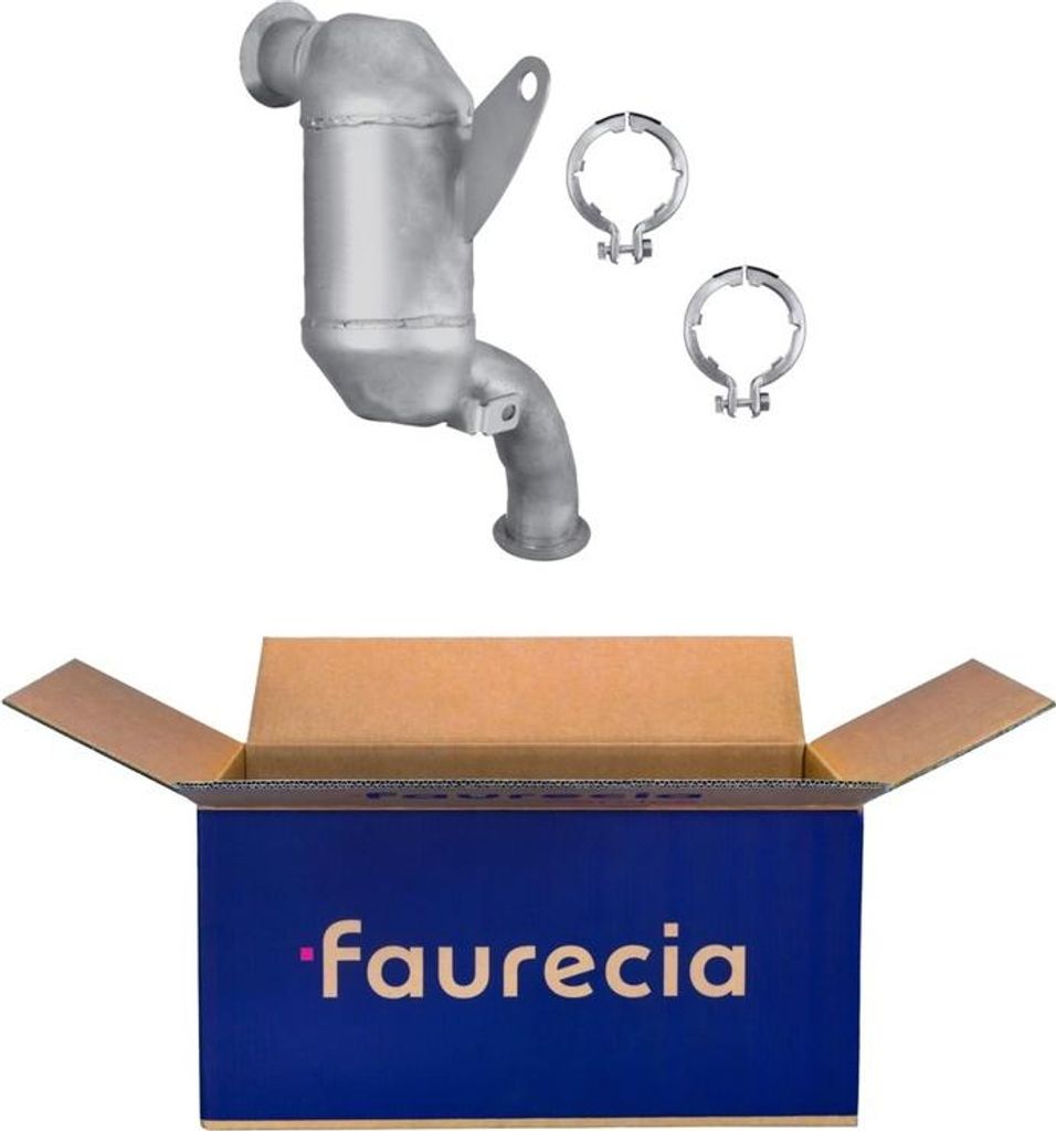 Katalysator Euro 3 mit Anbauteilen FAURECIA für u.a. MERCEDES-BENZ A-KLASSE