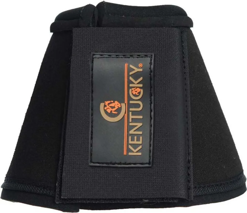 Campane per Cavalli Kentucky Solimbra M: Comfort e Sicurezza in Nero