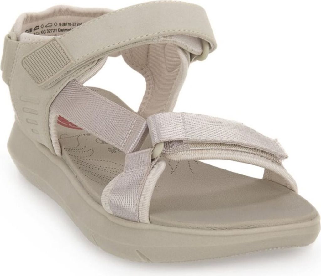 Jana sandalettemodel 2826942 Sandalette hellgrau in Gr. 39