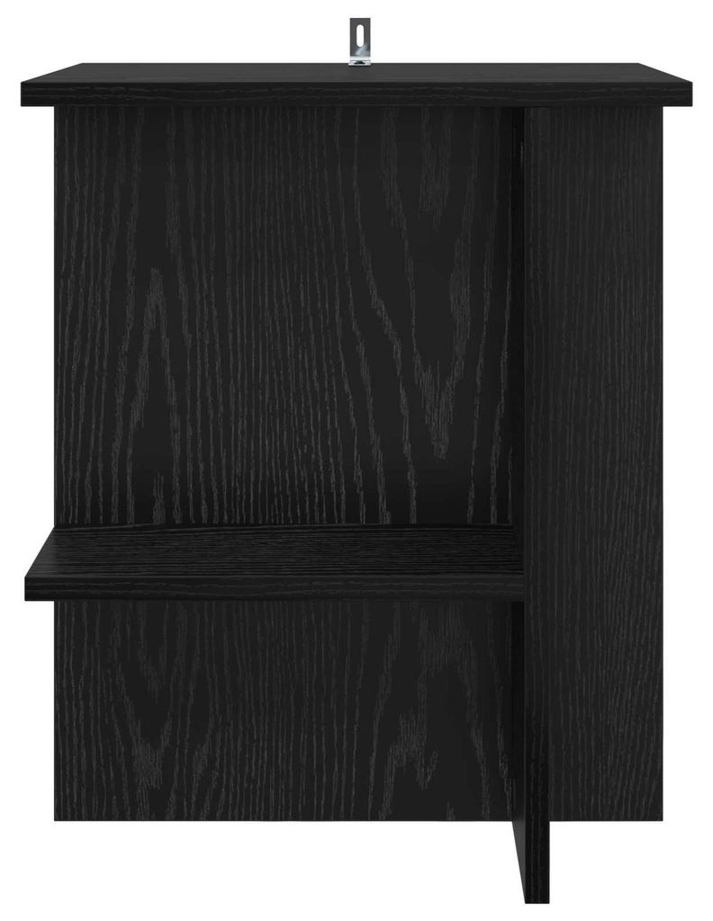 vidaXL Couchtisch Schwarze Eiche 40 x 30 x 49 cm Holzwerkstoff