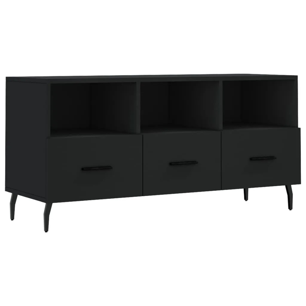 Recensione Mobile Porta TV SYFAX Nero Multistrato 102x36x50 cm