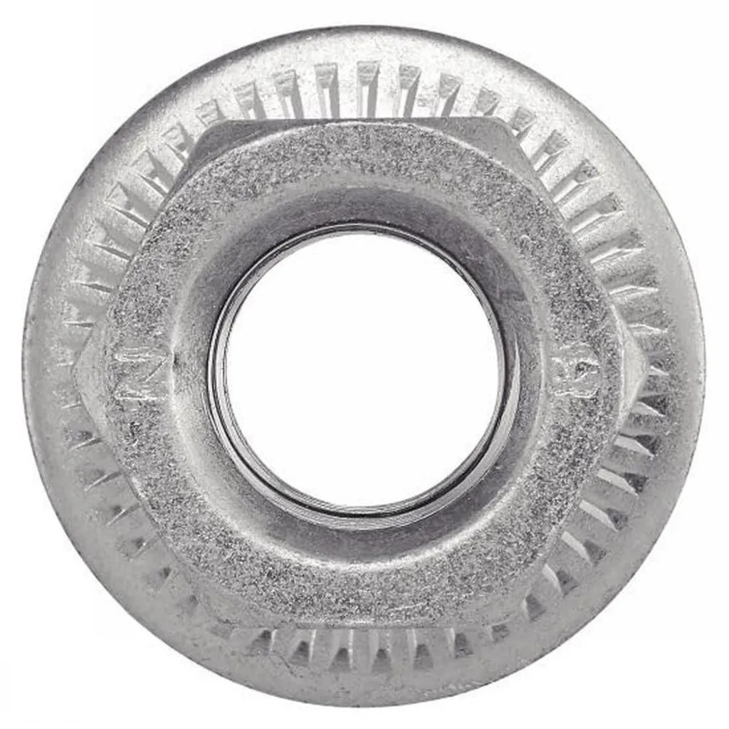 100 Écrous Twolock CS M12 mm en Acier Zingué - Fixation D-Work - 2