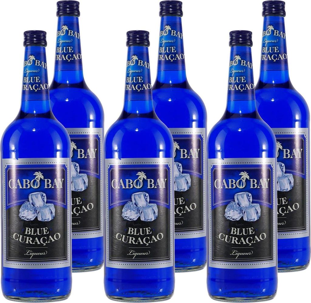 Cabo Bay Blue Curacao (6 x 1,0L)